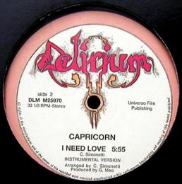 Capricorn/I Need Love (12")