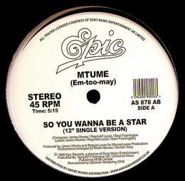 Mtume/So You Wanna Be A Star (12")