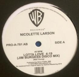 Nicolette Larson/Lotta Love (12")