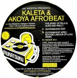Kaltea & Akoya /The Spirit Of Fela Is Alive & Well