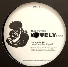 Theo Parrish/Lovely Edits Vol.1 (12")