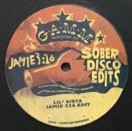 Jamie 3:26/Sober Disco Edits (12")