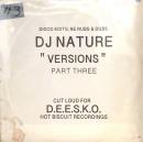 DJ Nature/"Versions" Part Three (2xLP")