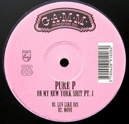 Pure-P/On My New York Sheet (12")