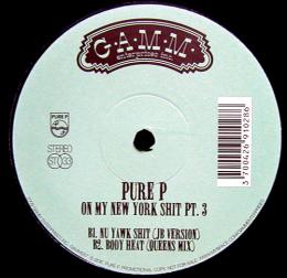 Pure-P/On My New York Sheet Pt.3 (12")
